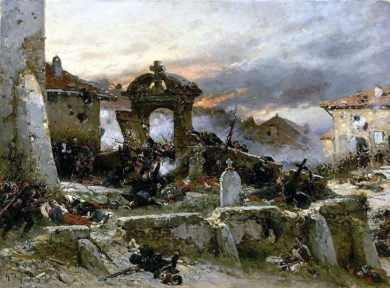 Bataille de Saint-Privat -par Alphonse de Neuville en 1881